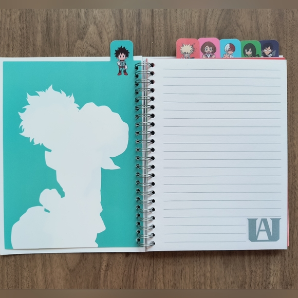 My Hero Academia Tabbed Journal - Picture 9 of 11